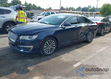 2017 Lincoln Mkz Hybrid Select from USA, damaged, VIN 3LN6L5LUXHR663550